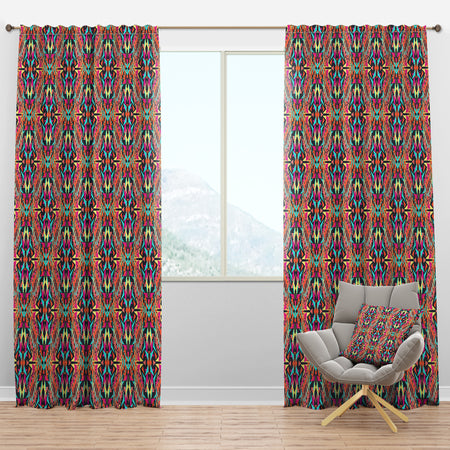 Electro Boho Color Trend - Bohemian & Eclectic Curtain Panels