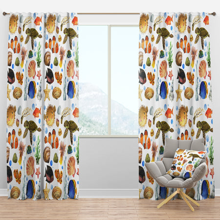Decoration Marine Theme - Nautical & Coastal Curtain Panels