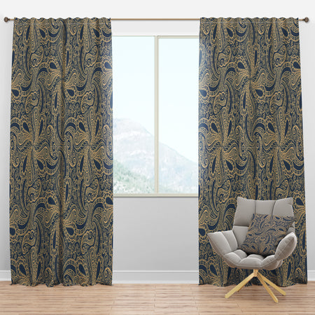 Lace Pattern - Bohemian & Eclectic Curtain Panels