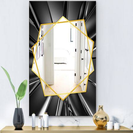 Futuristic Crystal - Modern Mirror - Frameless Wall Mirror