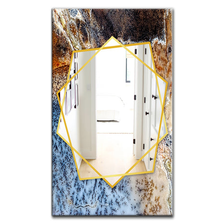 Close Up - Modern Mirror - Frameless Contemporary Wall Mirror