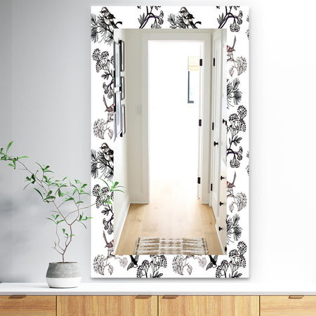 Black & White 1 - Traditional Mirror - Wall Mirror