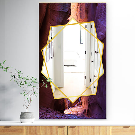 Usa Slot Antelope Canyon - Traditional Mirror - Wall Mirror