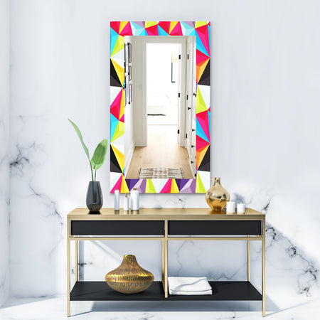 Capricious Colorfields 1 - Modern Mirror - Frameless Wall Mirror
