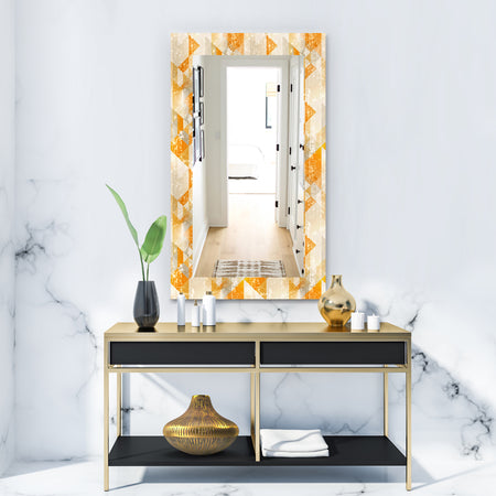Gold Retro Style - Glam Mirror - Vanity Mirror