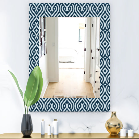 Obsidian Impressions 1 - Traditional Mirror - Wall Mirror
