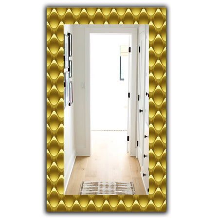 Yellow Moods 20 - Glam Wall Mirror - Vanity Mirror