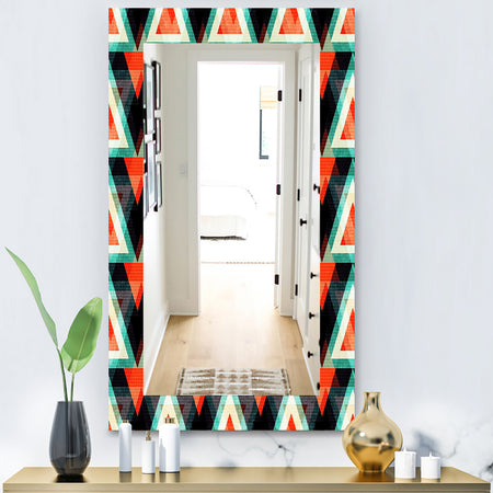 Colored Polygons - Modern Mirror - Wall Mirror