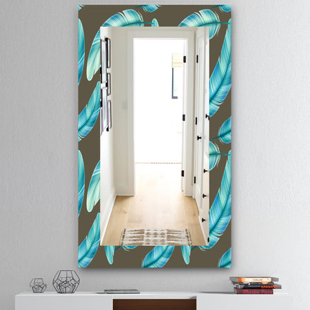 Feathers 27 - Mid-Century Mirror - Wall Mirror