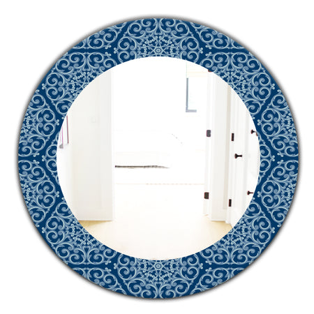 Porch & Den 'Vintage Pattern - Modern Mirror