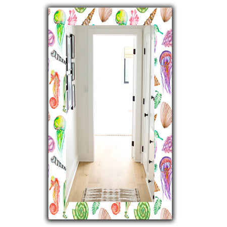 Costal Creatures 14 - Traditional Mirror - Wall Mirror