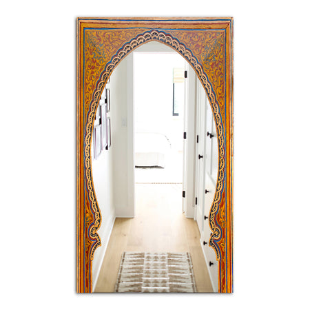 Ancient Door Morroco - Traditional Mirror - Large Wall Mirror