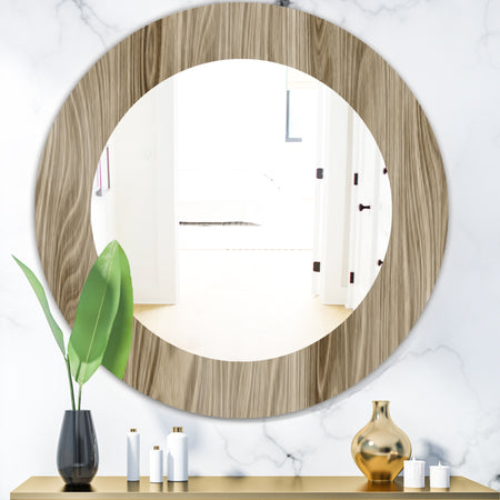 Porch & Den 'Wood III - Mid-Century Mirror