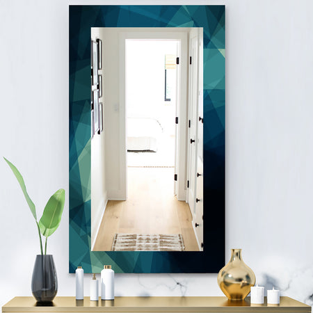 Carson Carrington Ubby 'Retro Abstract Flower Design IV - Mid-Century wall clock