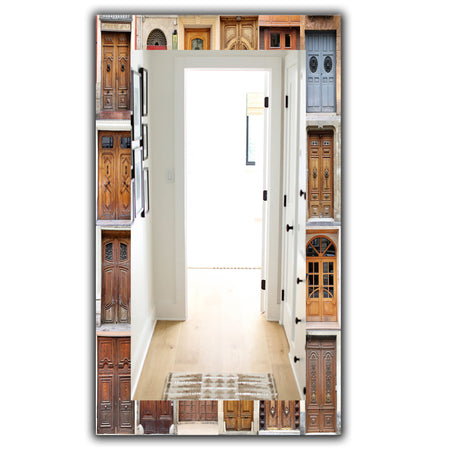 Art Nouveau Doors - Modern Mirror - Wall Mirror