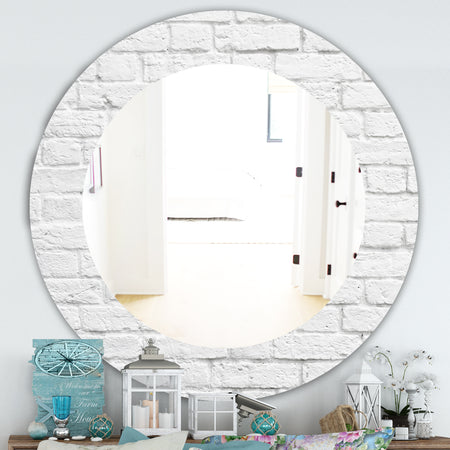 Stone 3 - Traditional Mirror - Oval or Round Wall Mirror