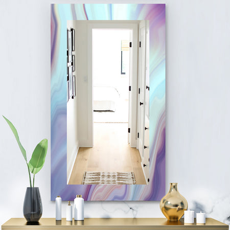 Marbled Geode 5 - Modern Mirror - Vanity Mirror