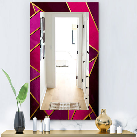 Capital Gold Honeycomb 2 - Modern Mirror - Vanity Mirror