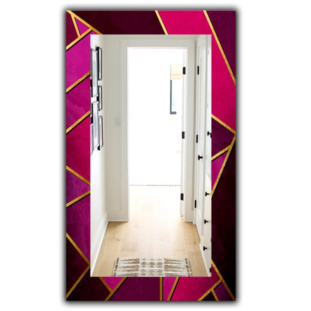 Capital Gold Honeycomb 2 - Modern Mirror - Vanity Mirror