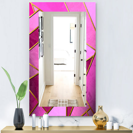 Capital Gold Honeycomb 4 - Modern Mirror - Vanity Mirror