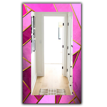Capital Gold Honeycomb 4 - Modern Mirror - Vanity Mirror