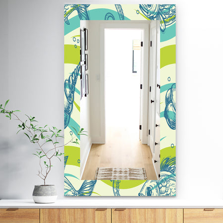 Costal Creatures 15 - Traditional Mirror - Wall Mirror