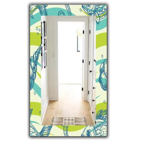 Costal Creatures 15 - Traditional Mirror - Wall Mirror