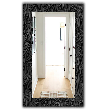 Obsidian Impressions 10 - Modern Mirror - Wall Mirror