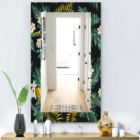 Tropical Mood Gloomy 3 - Bohemian and Eclectic Mirror - Vanity Mirror