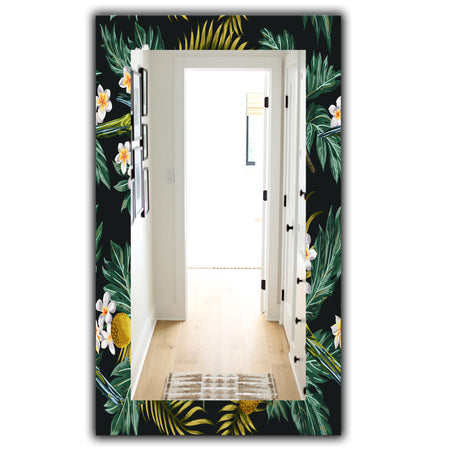 Tropical Mood Gloomy 3 - Bohemian and Eclectic Mirror - Vanity Mirror