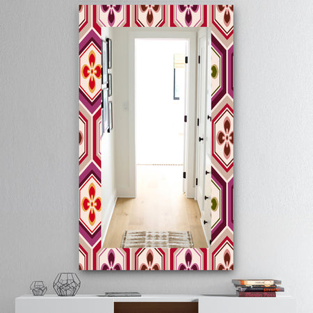 Honeycomb 6 - Mid-Century Mirror - Wall Mirror