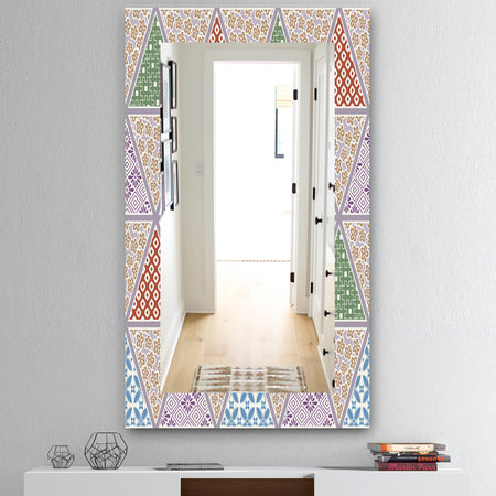 Traditional Patterns - Mid-Century Mirror - Vanity Mirror