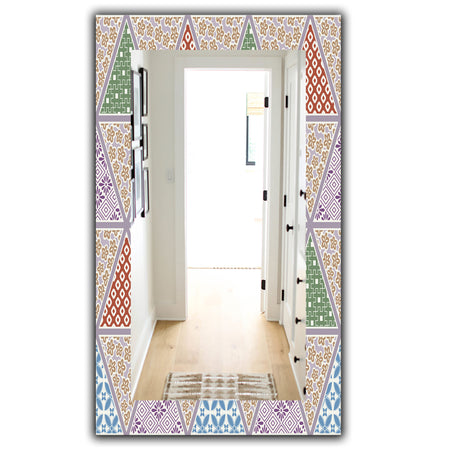 Traditional Patterns - Mid-Century Mirror - Vanity Mirror