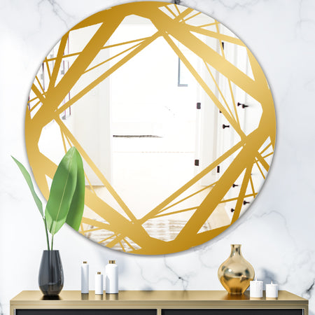 Capital Gold Essential 24 - Glam Mirror - Round Wall Mirror