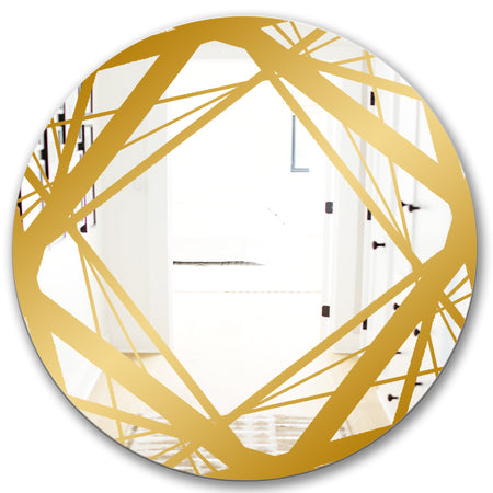Capital Gold Essential 24 - Glam Mirror - Round Wall Mirror