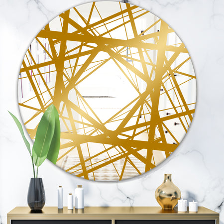 Capital Gold Essential 26 - Glam Mirror - Round Wall Mirror