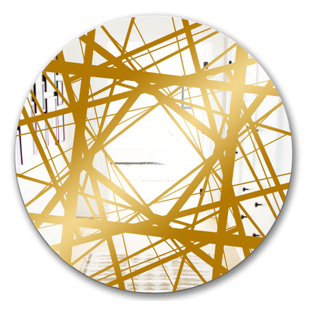 Capital Gold Essential 26 - Glam Mirror - Round Wall Mirror