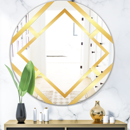 Capital Gold Essential 5 - Glam Oval Mirror - Oval or Round Wall Mirror
