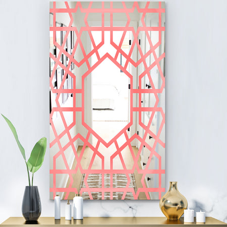 Hexed - Modern Mirror - Contemporary Large Wall Mirror