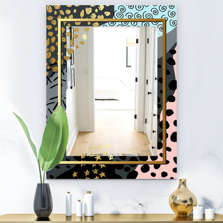Playful Gold 8 - Glam Mirror - Decoration or Vanity Mirror