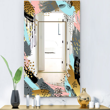 Porch & Den 'Playful Gold 9 - Glam Mirror