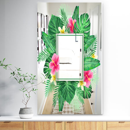 Garland Sweet 13 - Traditional Mirror - Tropical Decorative Mirror