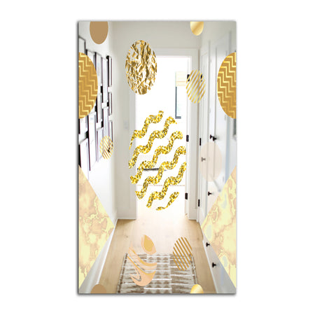 Capital Gold Lively 6 - Mid-Century Mirror - Modern Accent Mirror