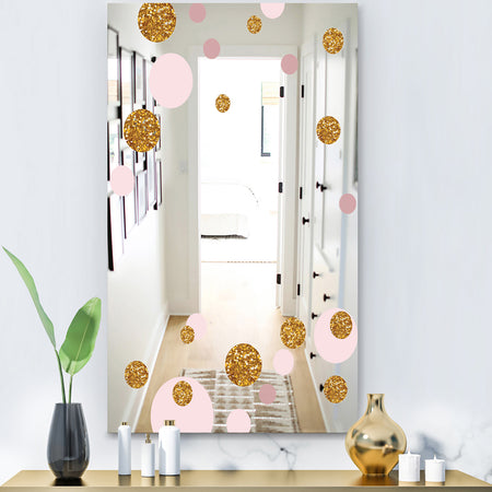 Circular Rhythm 4 - Glam Mirror - Decorative or Modern Vanity Mirror