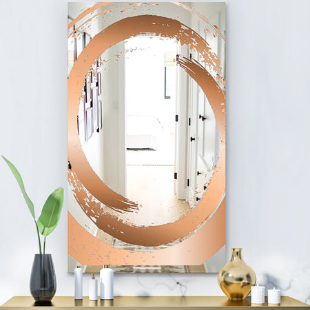 Copper Minimal 4 - Glam Mirror - Modern Vanity Mirror