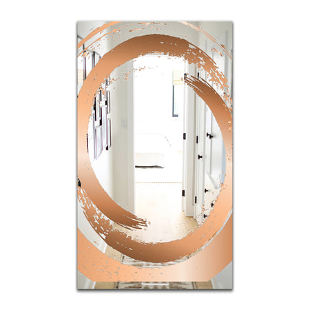 Copper Minimal 4 - Glam Mirror - Modern Vanity Mirror