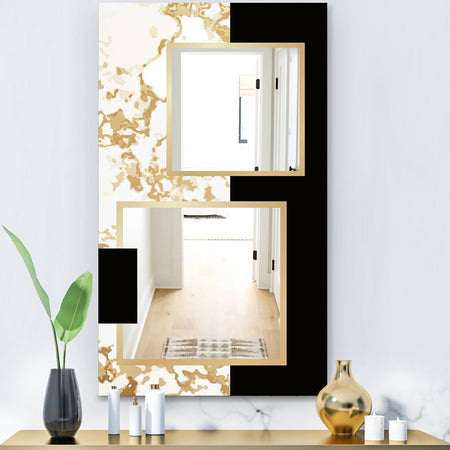 Marbled Marvelous 4 - Glam Mirror - Ultra modern Mirror