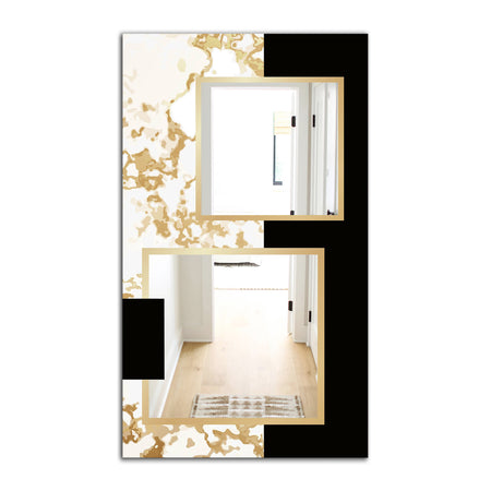 Marbled Marvelous 4 - Glam Mirror - Ultra modern Mirror