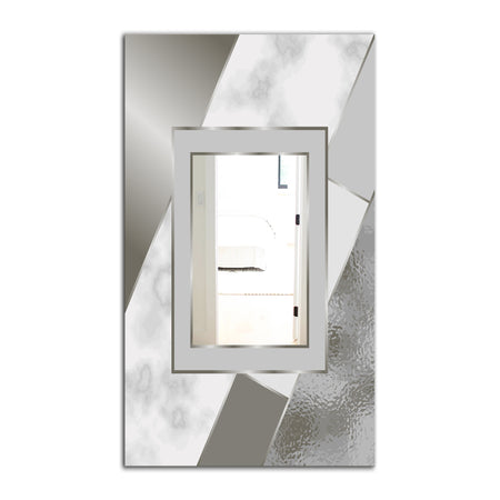 Marbled Marvelous 8 - Glam Mirror - Accent or Vanity Mirror