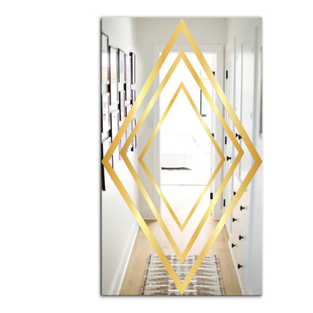 Copper Spruce 5 - Glam Mirror - Modern Accent Mirror